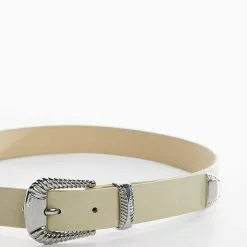 Mango Embossed Buckle Belt -Mango popular store mango 4479 8616536 3
