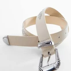Mango Embossed Buckle Belt -Mango popular store mango 4479 8616536 4