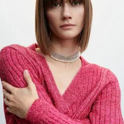 Mango Lurex Buttons Cardigan -Mango popular store mango 4482 4926536 3