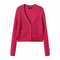Mango Lurex Buttons Cardigan -Mango popular store mango 4483 4926536 5