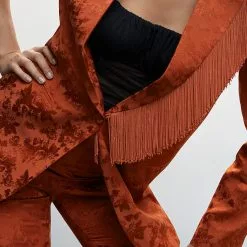 Mango Jacquard Blazer -Mango popular store mango 4495 8236536 3