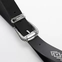 Mango Embossed Buckle Belt -Mango popular store mango 4501 4226536 4