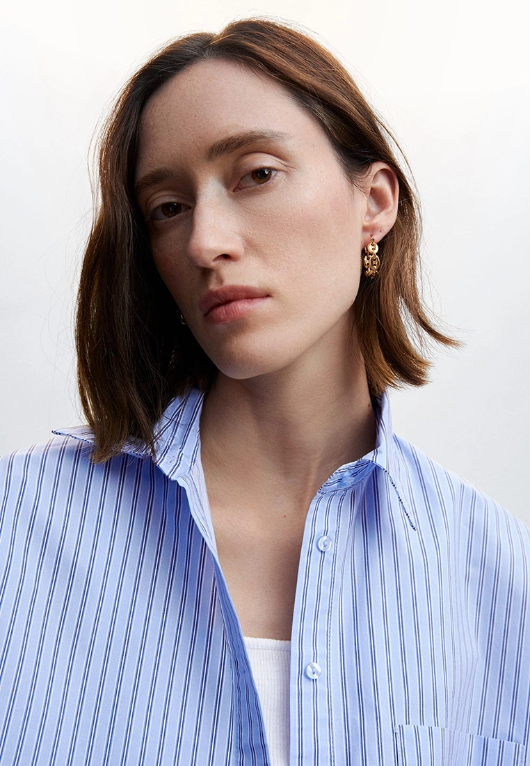 Mango Relaxed Cotton Shirt 6 Mango Relaxed Cotton Shirt - Image 4