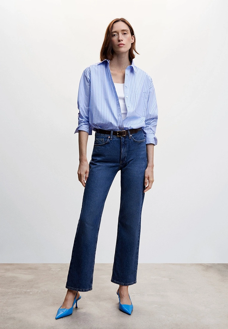 Mango Relaxed Cotton Shirt 7 Mango Relaxed Cotton Shirt - Image 5