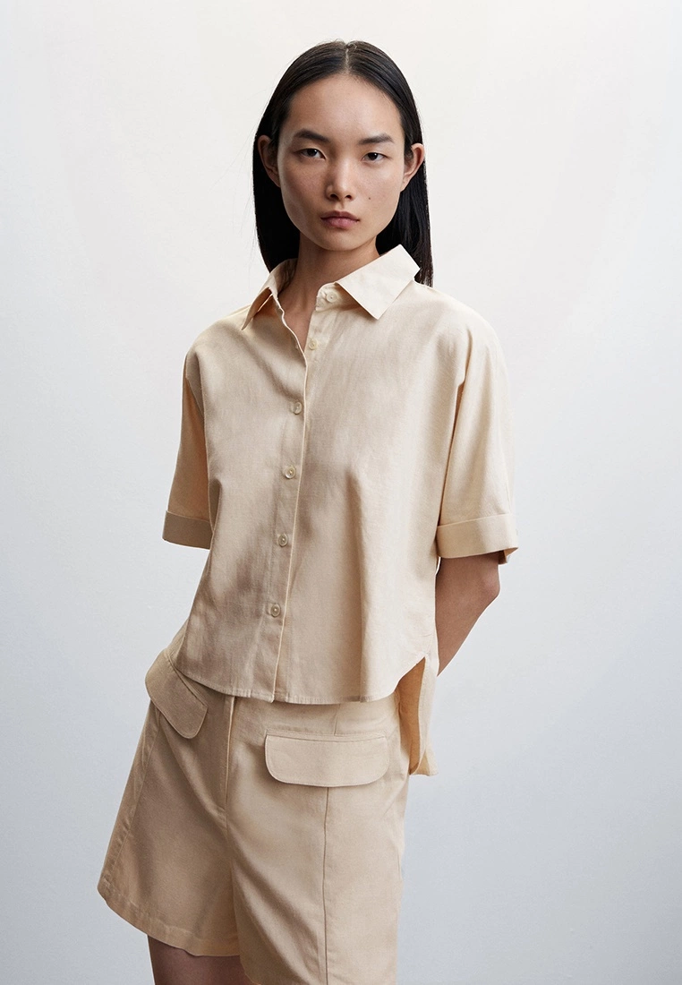 Mango Flap Pocket Shorts 6 Mango Flap Pocket Shorts - Image 4