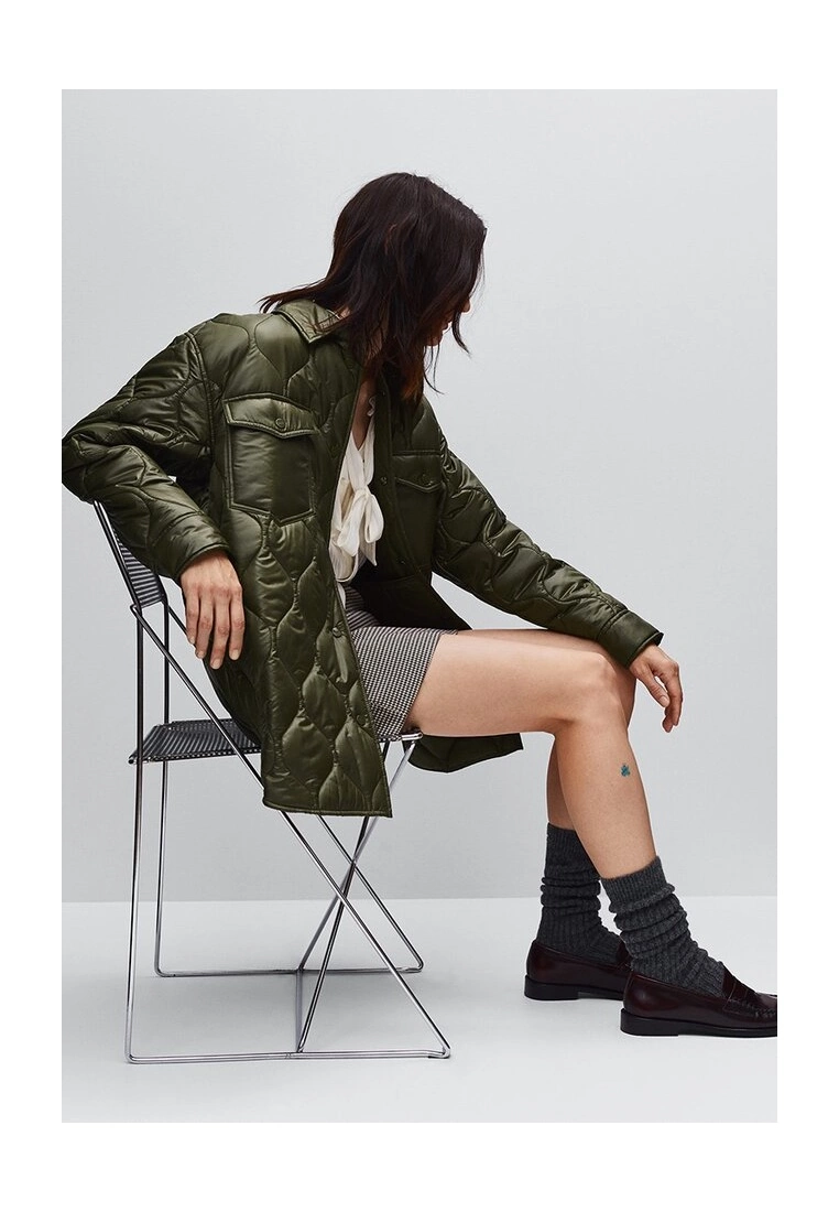 Mango Oversized Padded Coat 6 Mango Oversized Padded Coat - Image 4