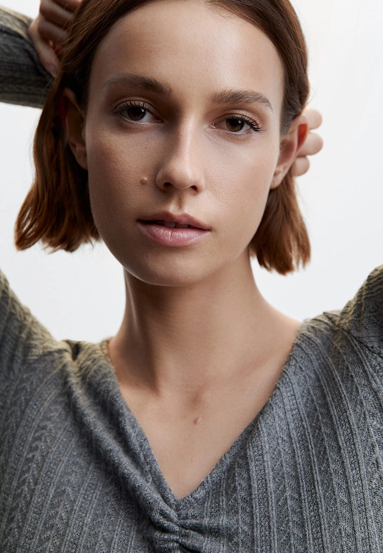 Mango Long-Sleeve T-Shirt with Ruffles 5 Mango Long-Sleeve T-Shirt with Ruffles - Image 3