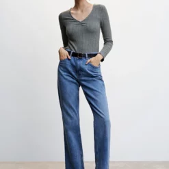 Mango Long-Sleeve T-Shirt with Ruffles 13 Mango Long-Sleeve T-Shirt with Ruffles -Mango popular store mango 4650 2416336 5