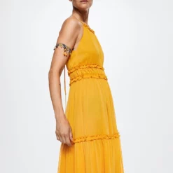Mango Maxi Ruffles Dress 12 Mango Maxi Ruffles Dress -Mango popular store mango 4654 8746336 3