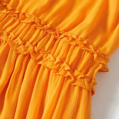 Mango Maxi Ruffles Dress 16 Mango Maxi Ruffles Dress -Mango popular store mango 4655 8746336 7