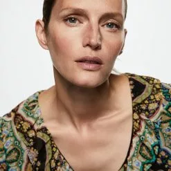 Mango Baroque Print Dress 12 Mango Baroque Print Dress -Mango popular store mango 4732 5917336 4