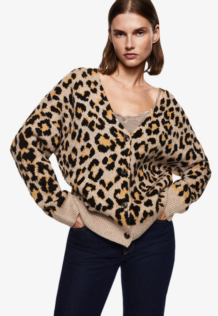 Mango Animal Print Cardigan 3 Mango Animal Print Cardigan