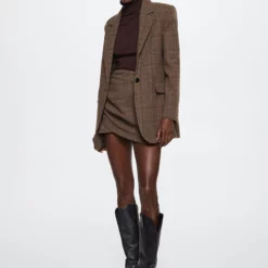 Mango Check Suit Blazer 12 Mango Check Suit Blazer -Mango popular store mango 4769 5670036 5