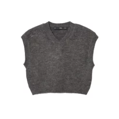 Mango V-Neck Knitted Gilet -Mango popular store mango 4795 9561036 8