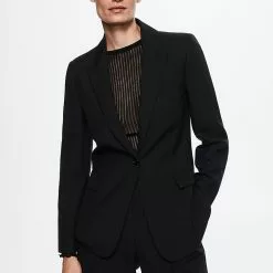 Mango Wool Suit Blazer