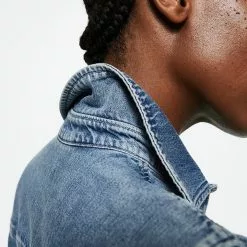 Mango Cotton Denim Shirt -Mango popular store mango 4815 7971036 4