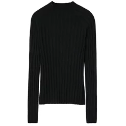 Mango High Collar Ribbed Knit Sweater -Mango popular store mango 4836 0471036 8