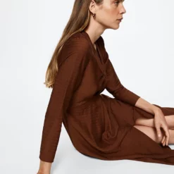 Mango Draped Detail Dress -Mango popular store mango 4848 7871036 4