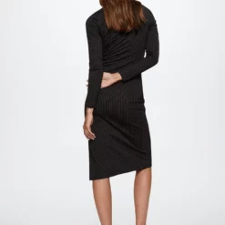 Mango Pinstripe Print Dress -Mango popular store mango 4853 1770036 2