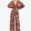 Mango Printed Satin Jumpsuit -Mango popular store mango 4870 8281036 1