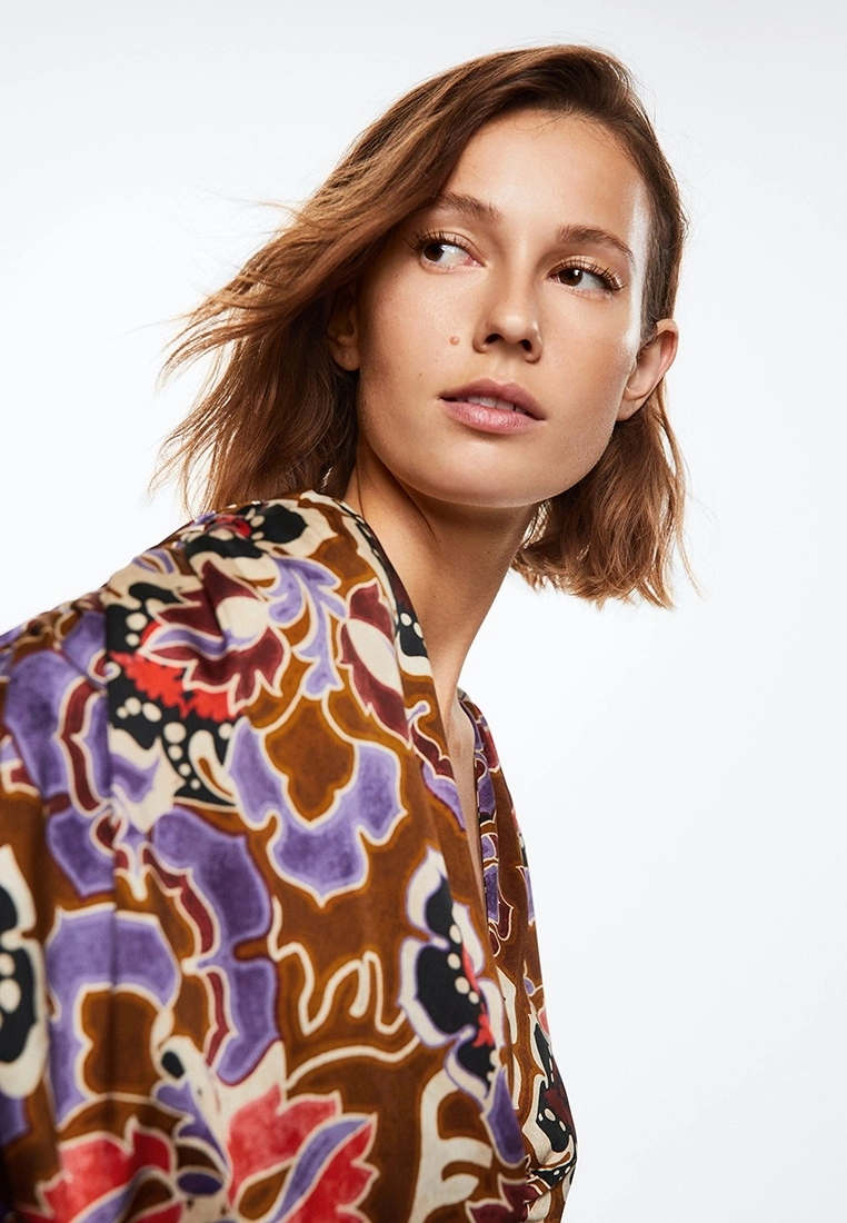 Mango Printed Satin Jumpsuit 5 Mango Printed Satin Jumpsuit - Image 3