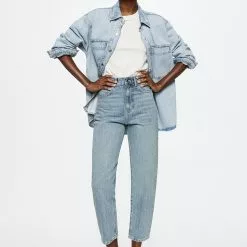 Mango Mom High-Waist Jeans -Mango popular store mango 4951 3871036 5