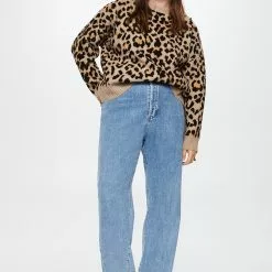 Mango Animal Print Sweater -Mango popular store mango 4958 3080036 7