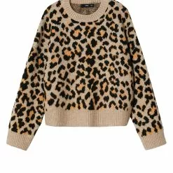 Mango Animal Print Sweater -Mango popular store mango 4958 3080036 8