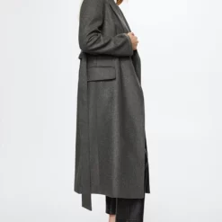 Mango Long Lapel Coat -Mango popular store mango 4960 0561036 4