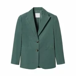 Mango Micro Corduroy Structured Blazer -Mango popular store mango 4983 9624926 8