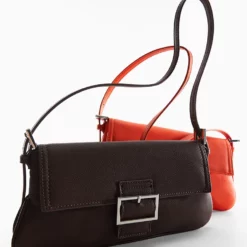 Mango Buckle Shoulder Bag -Mango popular store mango 4999 3552636 5