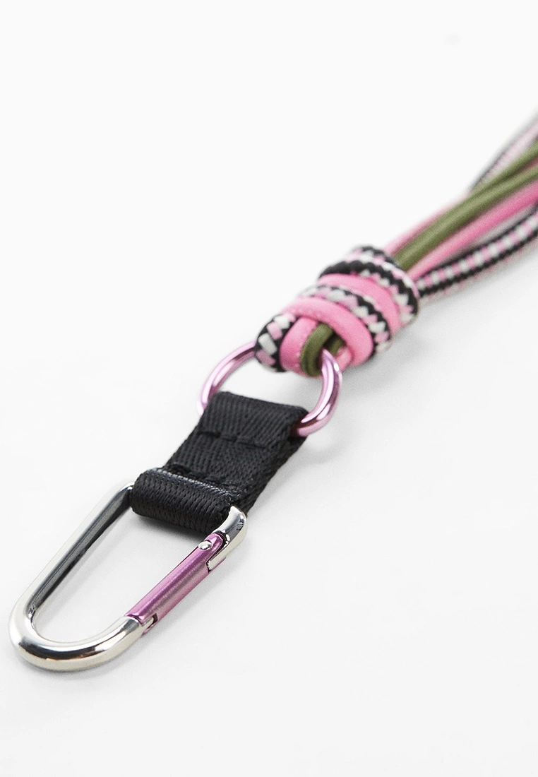 Mango Carabiner Keychain With Knot 4 Mango Carabiner Keychain With Knot - Image 2