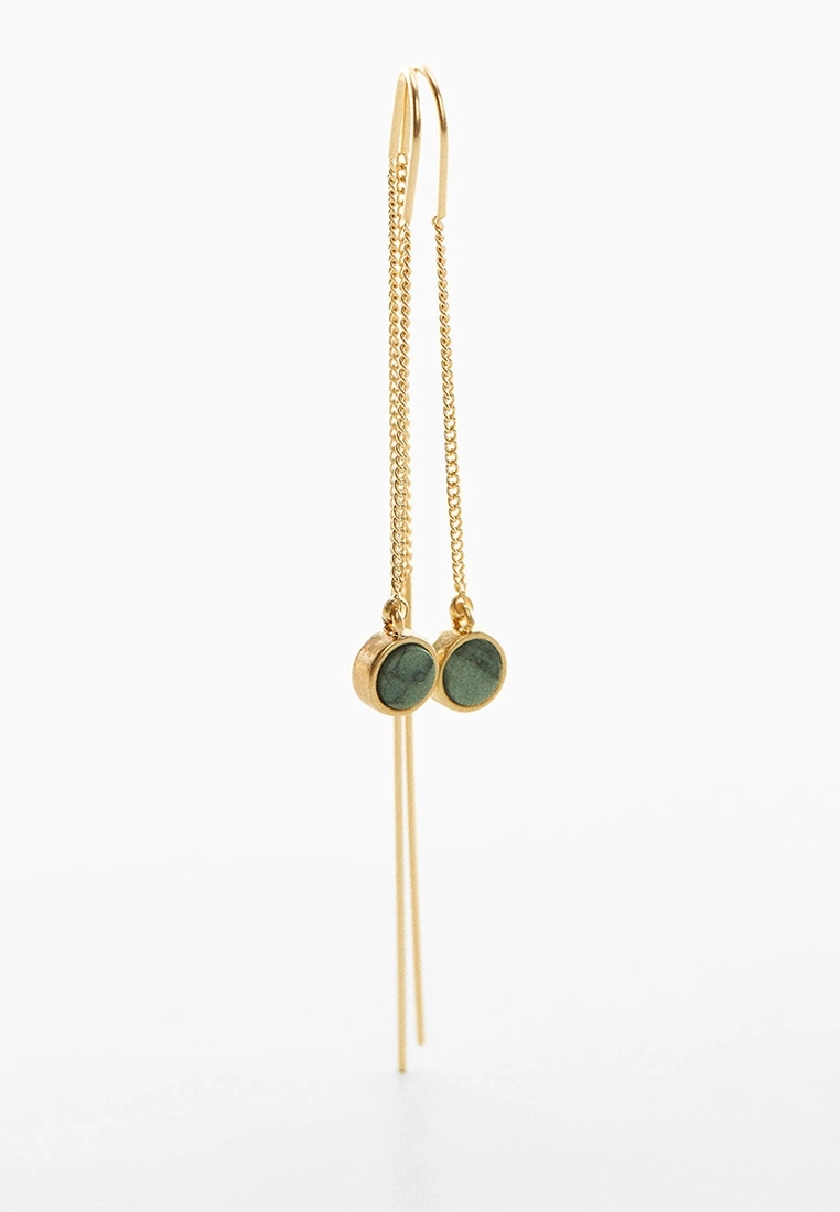 Mango Long Stone Earrings 4 Mango Long Stone Earrings - Image 2