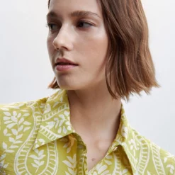 Mango Knot Printed Shirt 11 Mango Knot Printed Shirt -Mango popular store mango 5006 1662636 4