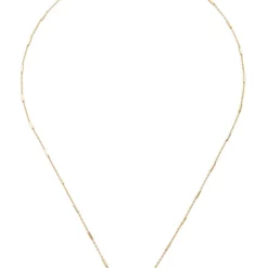 Mango Bead Slim Necklace