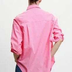 Mango Embroidered Flowers Shirt 9 Mango Embroidered Flowers Shirt -Mango popular store mango 5035 7862636 2