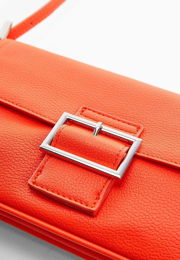 Mango Buckle Shoulder Bag 5 Mango Buckle Shoulder Bag - Image 3