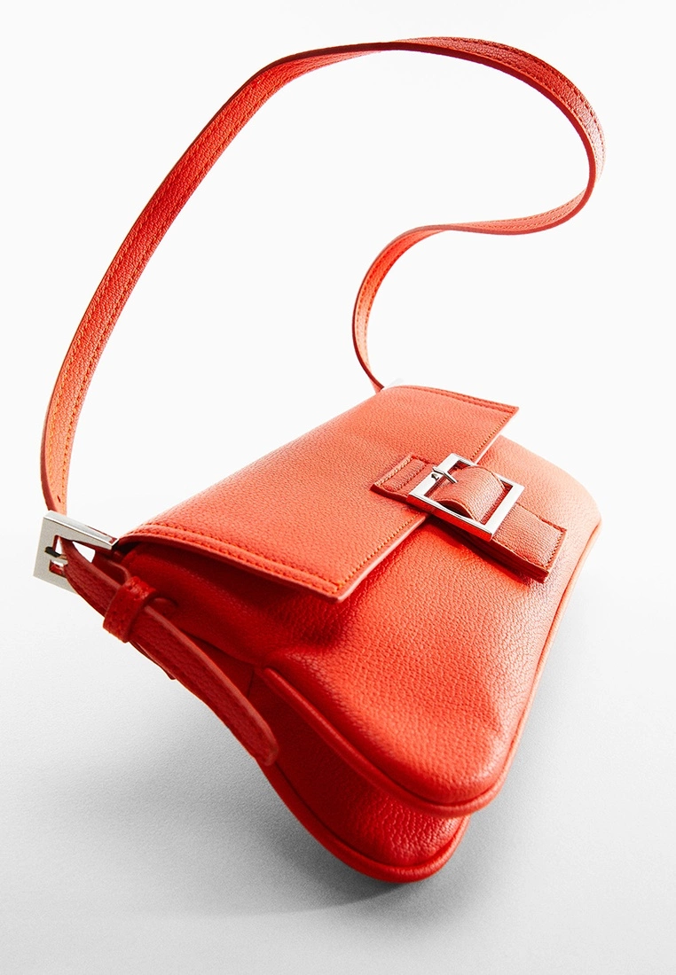 Mango Buckle Shoulder Bag 7 Mango Buckle Shoulder Bag - Image 5