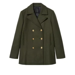 Mango Wool Double-Button Coat -Mango popular store mango 5045 2612726 8