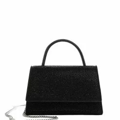 Mango Handbag With Crystals Details