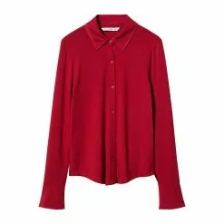 Mango Buttoned Flowy Shirt -Mango popular store mango 5067 6862636 9