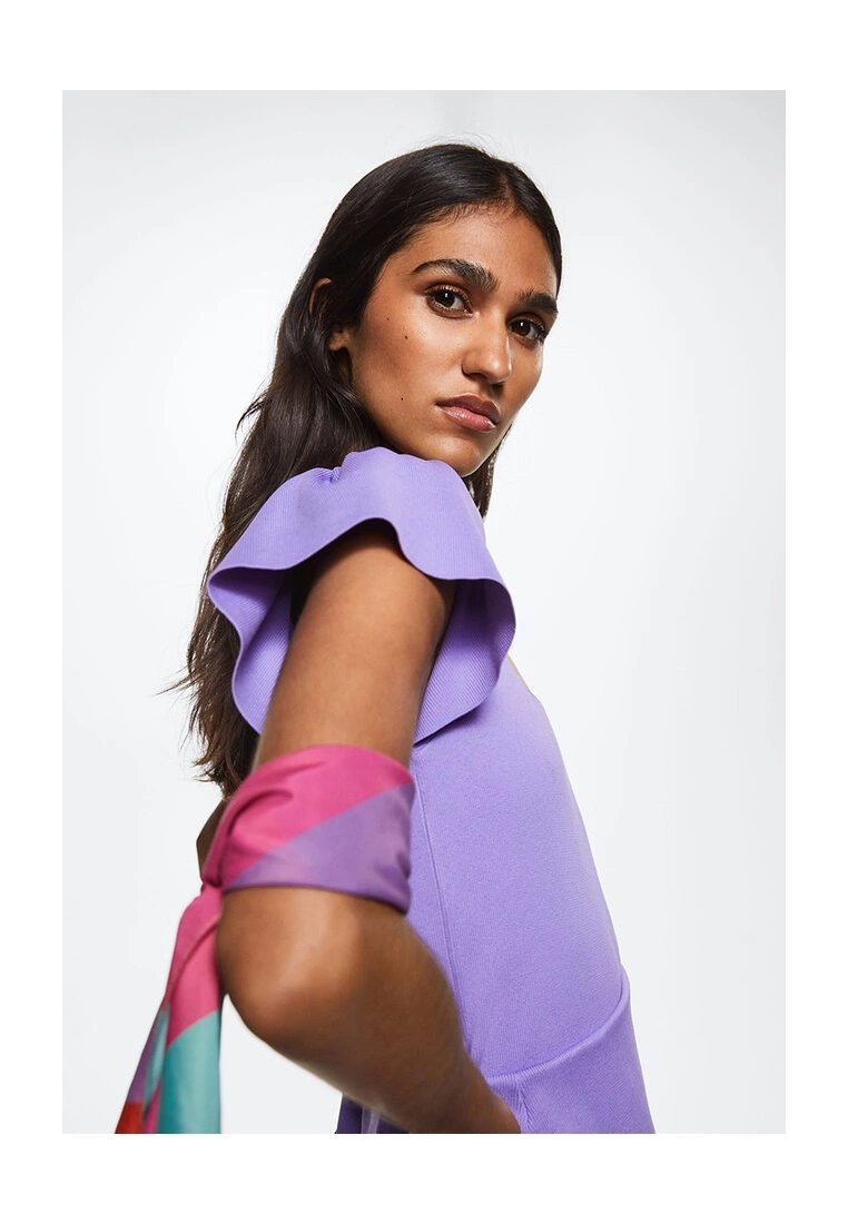 Mango Ruffle Knit Top 5 Mango Ruffle Knit Top - Image 3