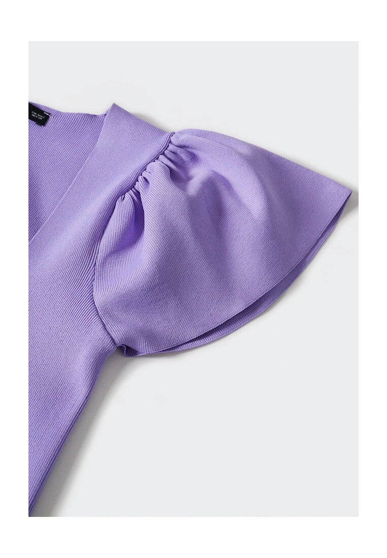 Mango Ruffle Knit Top 8 Mango Ruffle Knit Top - Image 6