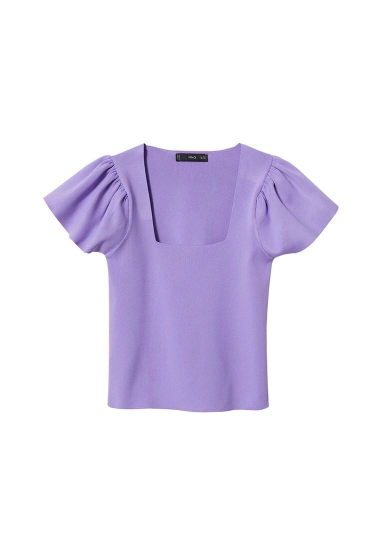 Mango Ruffle Knit Top 9 Mango Ruffle Knit Top - Image 7