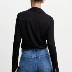 Mango Buttoned Flowy Shirt -Mango popular store mango 5072 8142636 3