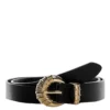 Mango Embossed Buckle Belt 1 Mango Embossed Buckle Belt -Mango popular store mango 5075 7642636 1