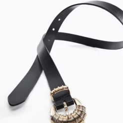 Mango Embossed Buckle Belt 7 Mango Embossed Buckle Belt -Mango popular store mango 5075 7642636 2