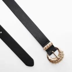 Mango Embossed Buckle Belt 9 Mango Embossed Buckle Belt -Mango popular store mango 5076 7642636 4