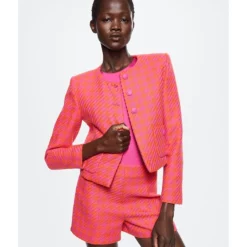 Mango Houndstooth Print Shorts 12 Mango Houndstooth Print Shorts -Mango popular store mango 5085 8599626 4