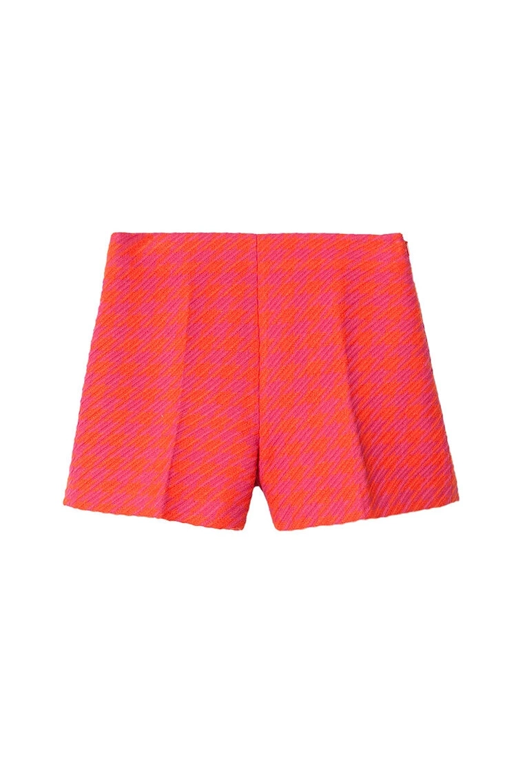 Mango Houndstooth Print Shorts 9 Mango Houndstooth Print Shorts - Image 7